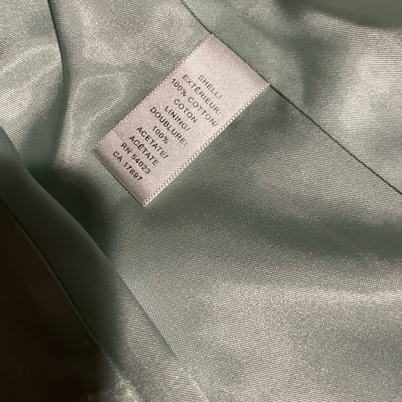 Banana Republic green jacket. Petite small. - Picture 14 of 14